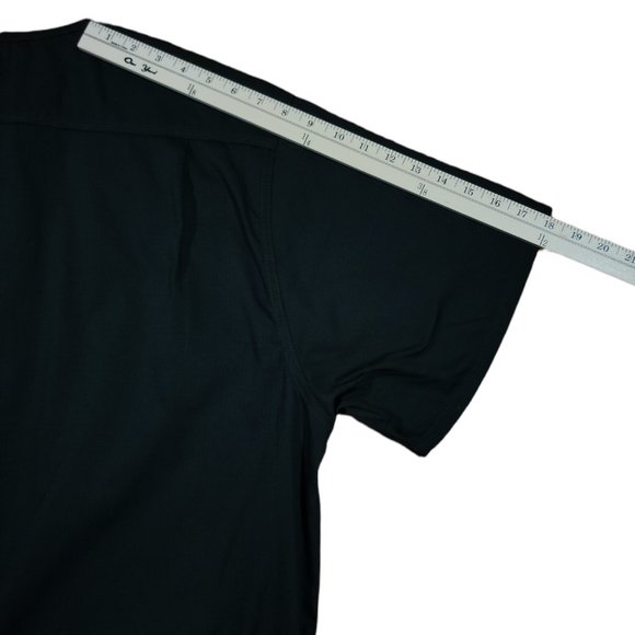 Carhartt Men Black Ripstop Multi-Pocket Scrub Top Sz 2XL - Picture 6 of 7